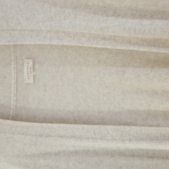 ARURE SKIES  ARITZIA  CASHMERE ANGARA BLEND OPEN FRONT CARDIGAN SWEATER - Picture 2 of 5